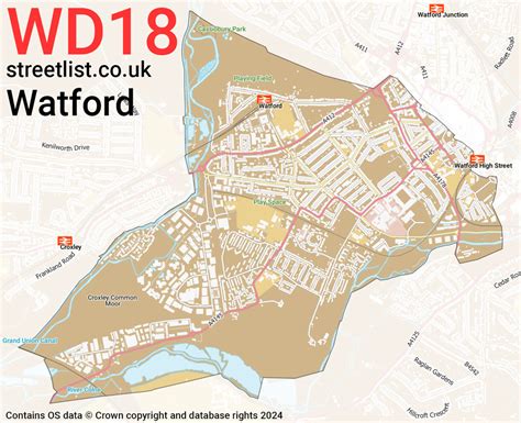 wd18 postcode|wd18 postcode list.